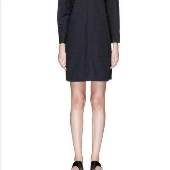 Theory JULLITAH B POPLIN DRESS size 00 - Picture 4 of 4